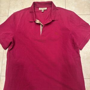 Burberry Men's Polo Shirt Sz XL